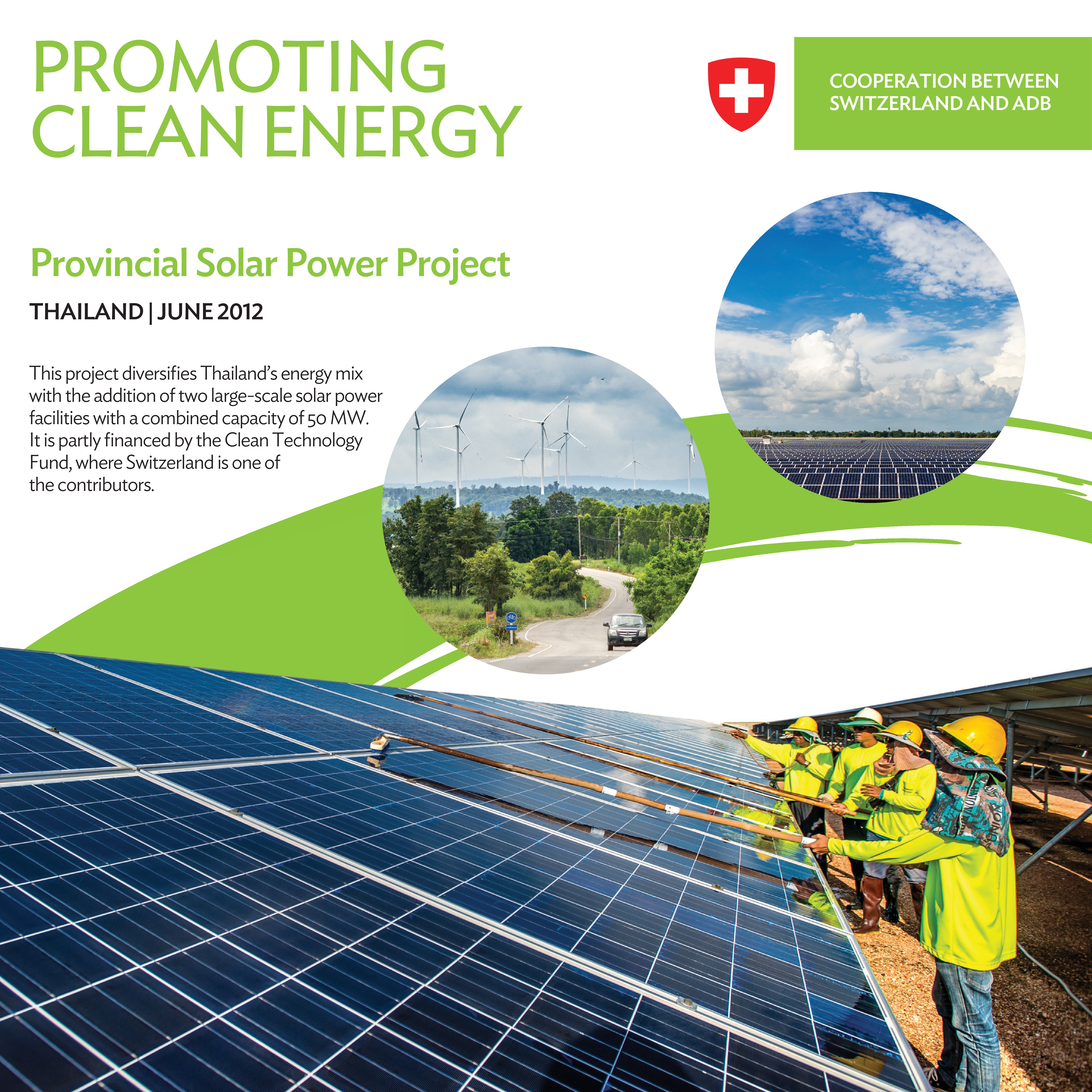 Provincial Solar Power Project, Thailand, June 2012